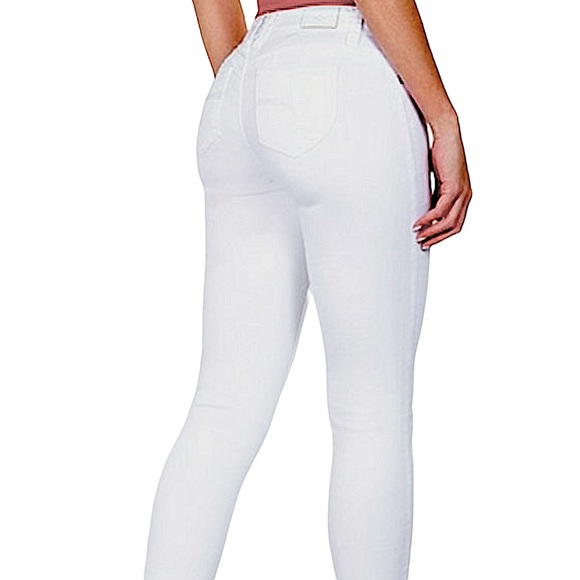 YMI size 3 wannabettabutt? all white skinny jeans, vintage, great condition - Picture 2 of 16